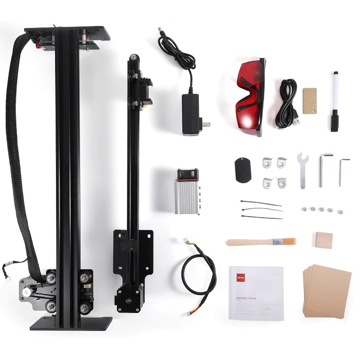 Accessories that come with NEJE Master 2S Plus