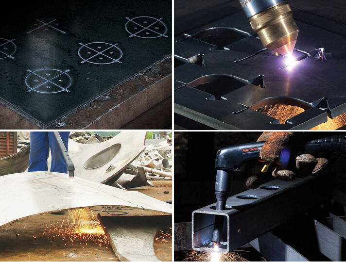Applications of plasma cutting (Source Hypertherm)