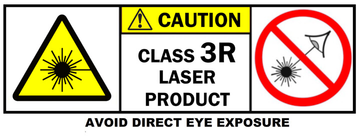 Class 3R laser