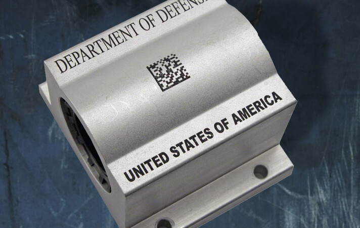 Laser etching (Source Epilog Laser)