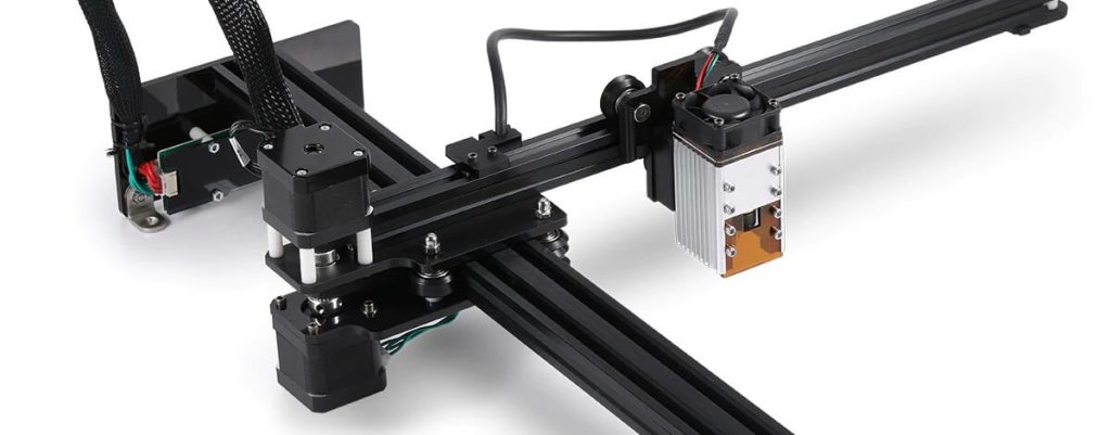 NEJE Master 2S Plus - controller, stepper motors, transmission