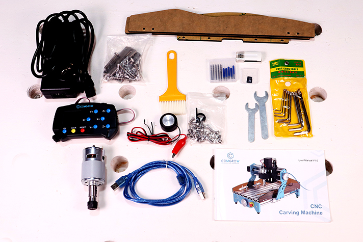 Whats in the box with Comgrow ROBO CNC