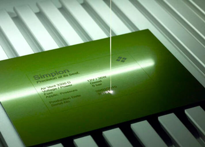 Laser Marking (Source Trotec)