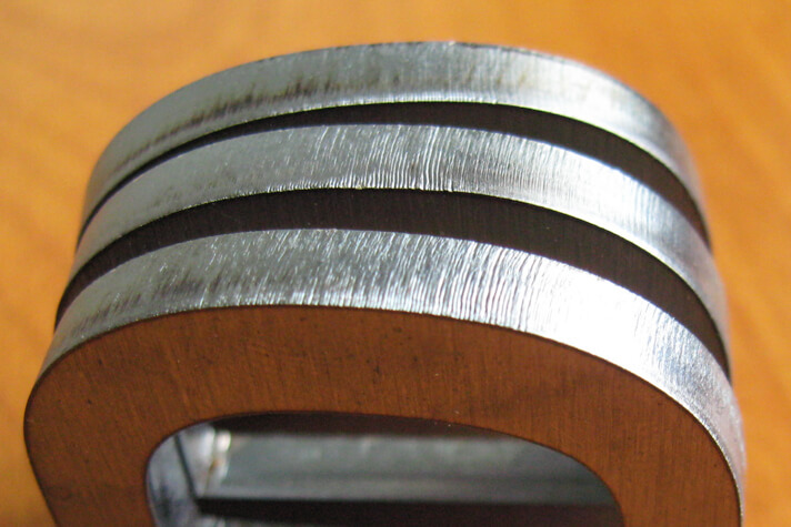 Laser cut mild steel (Source kernlasers)