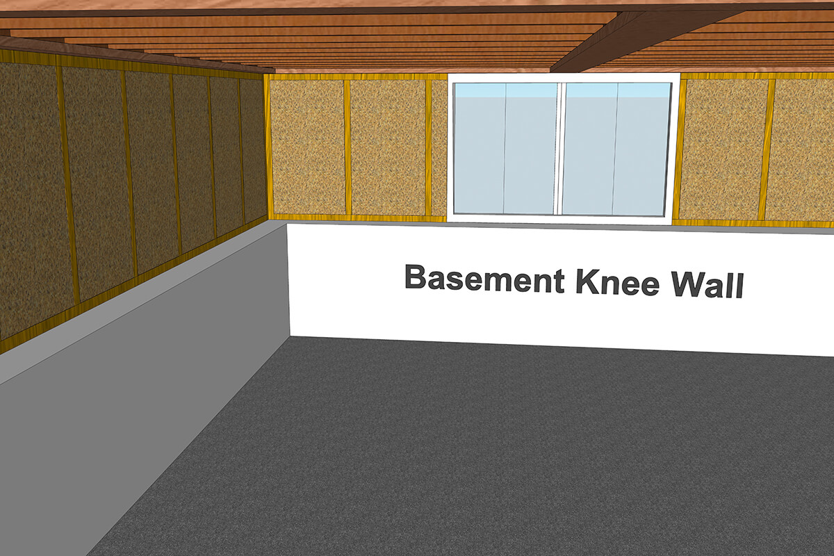 Basement Knee Wall