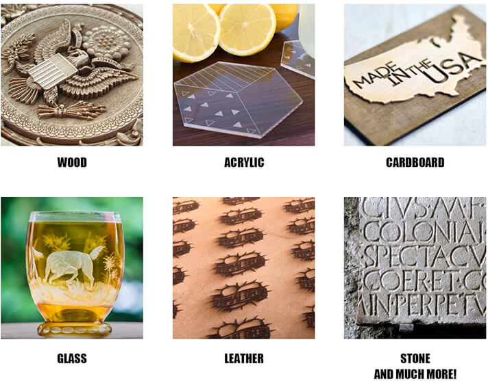 Material capability of K40 laser cutters