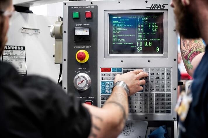 Programming a CNC machine