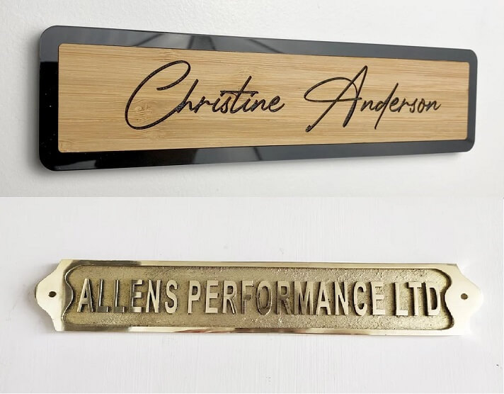 Wood engraving vs metal engraving