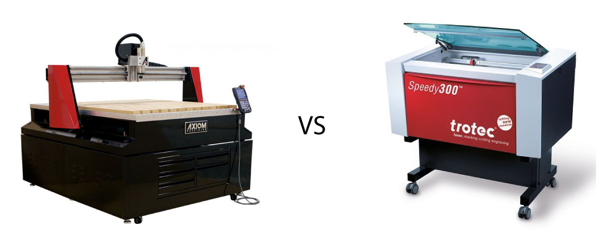 Laser Cutter vs CNC