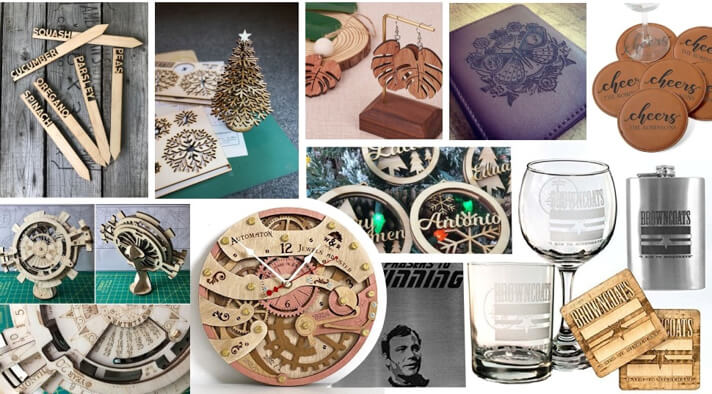 Materials that a Diode laser can engrave(Source: Amazon website)