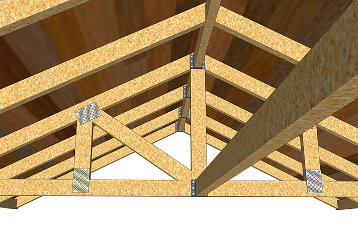 Roof Trusses.