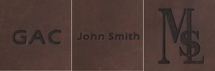 Concave laser engraving