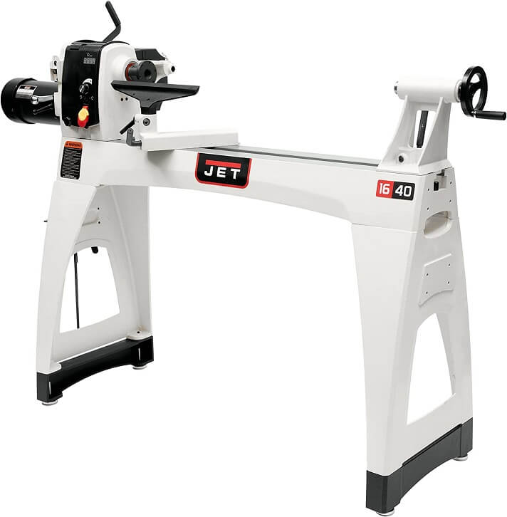 JET JWL-1640EVS wood lathe
