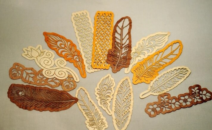 Laser cut leather