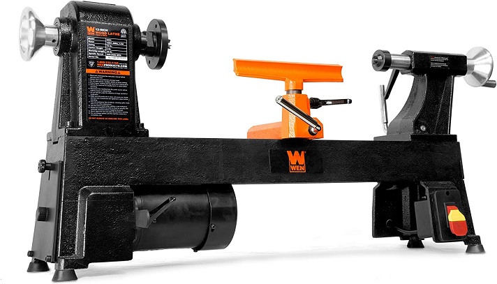 WEN 3424T mini wood lathe