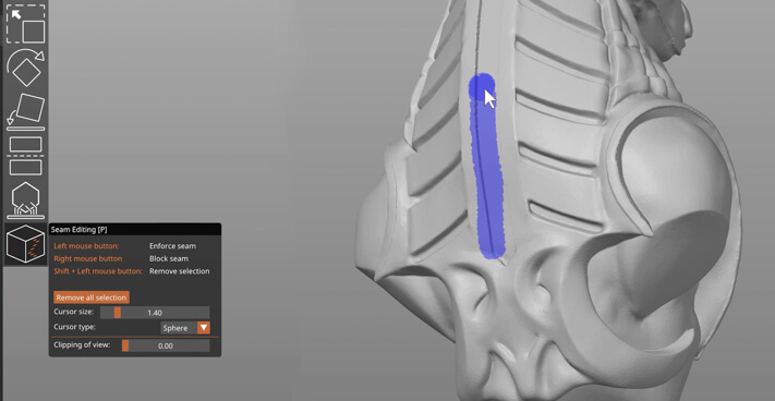 Prusa Slicer interface