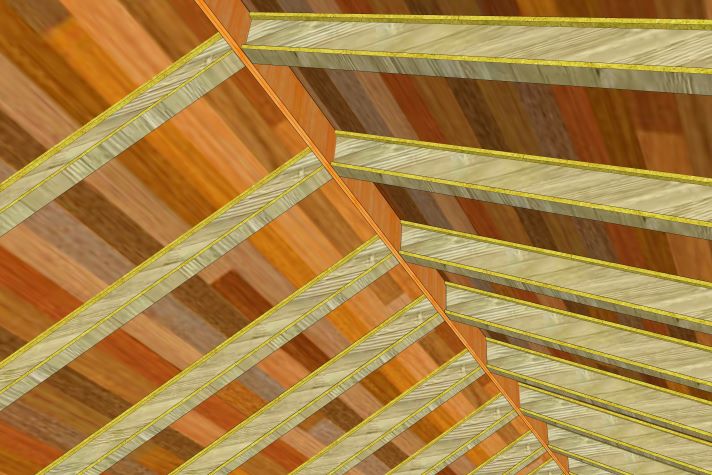 2x6 Rafters.