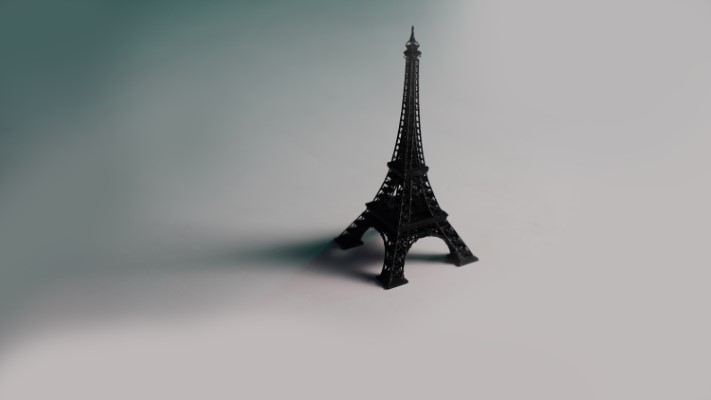 3D printed Eiffel tower replica