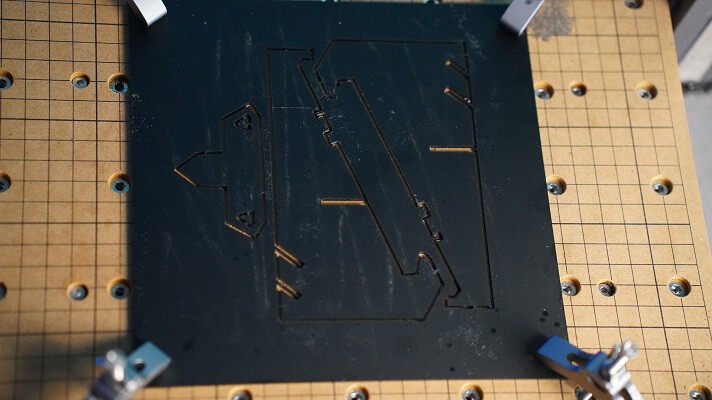 CNC cutting acrylic on Snapmaker 2.0