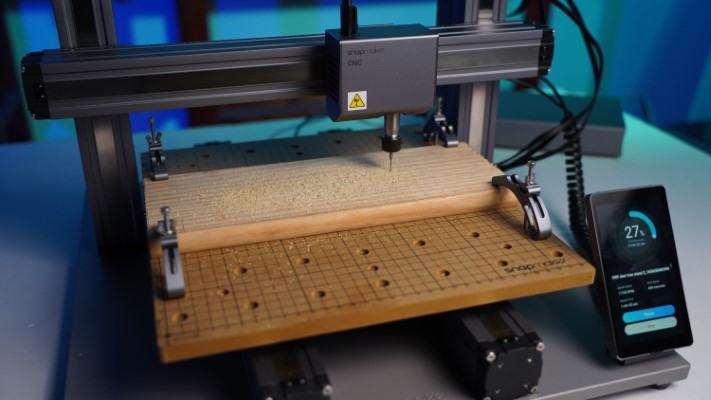 CNC carving on snapmaker