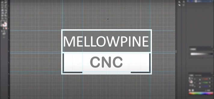 Mellowpine design in Illustrator