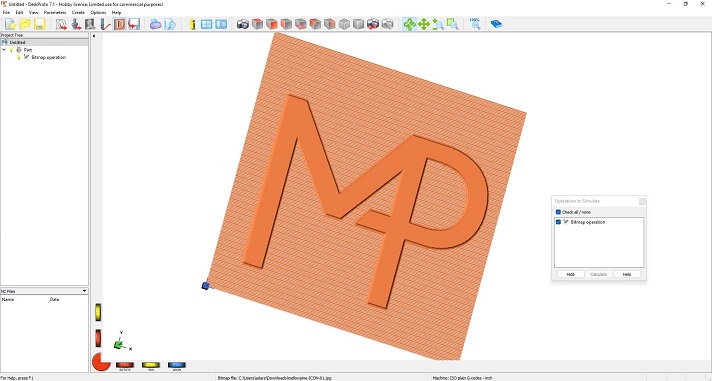 User interface of DeskProto
