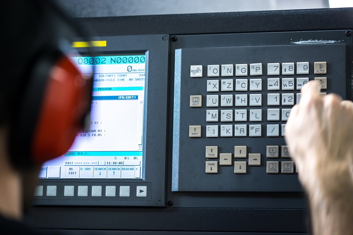 Programming a CNC machine