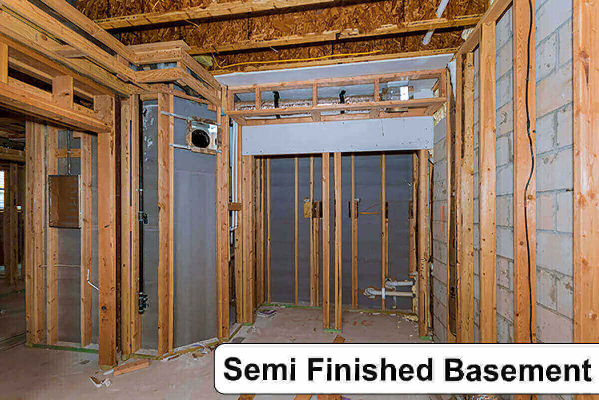 Semi Finished Basement