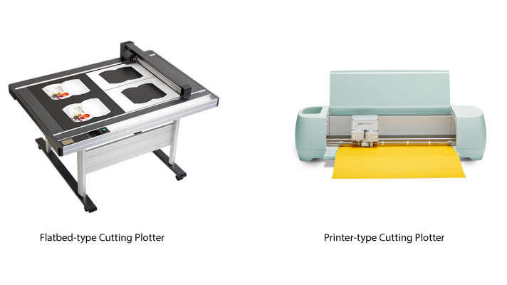 Types of cutting plotters