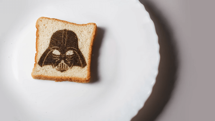 laser engraved bread