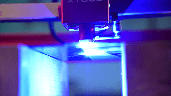 Laser cutting glass
