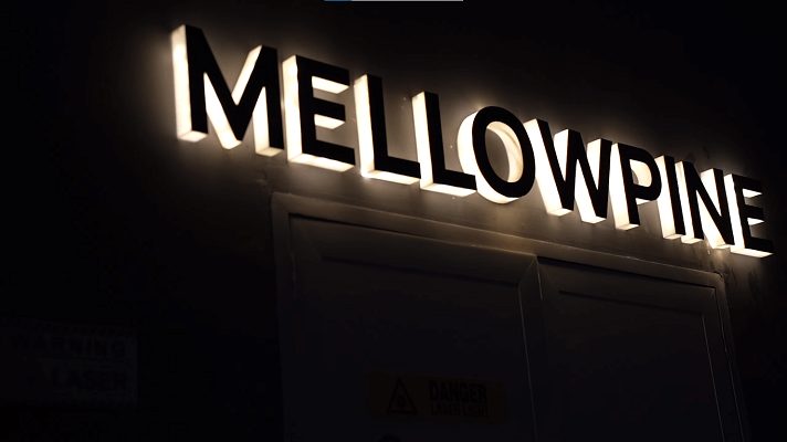 Laser cut and engraved acrylic sign board 