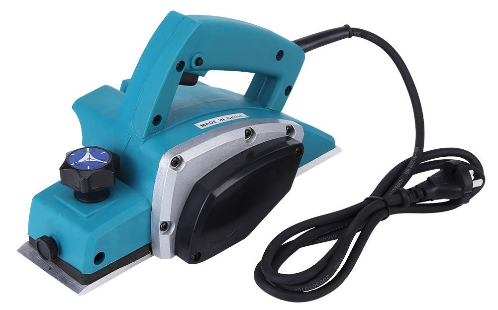A hand-held electric planer