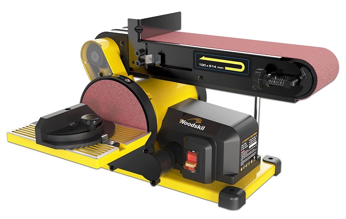A belt sander