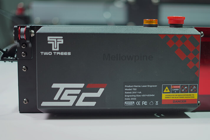 Electric enclosure of TS2 laser