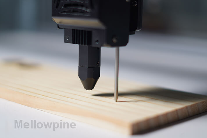 Setting the laser focus on Two Trees TS2