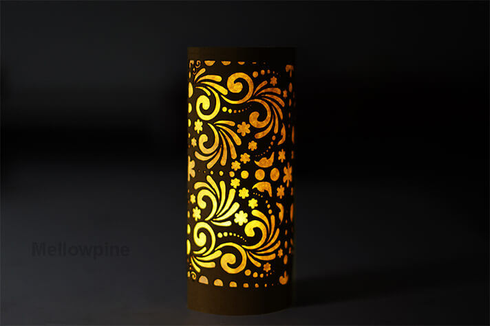 1mm thick cardboard cut on TwoTrees TS2