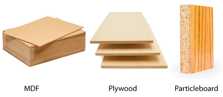 MDF vs Plywood vs Particleboard