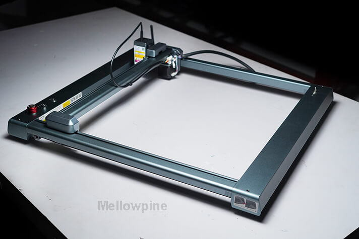 Ortur Laser Master 3 on a workbench