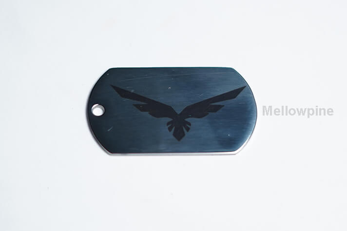 Stainless steel engraved on TwoTrees TS2