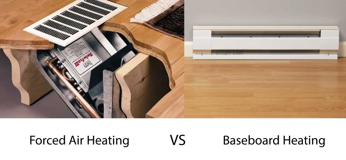 Forced Air vs Baseboard Heating