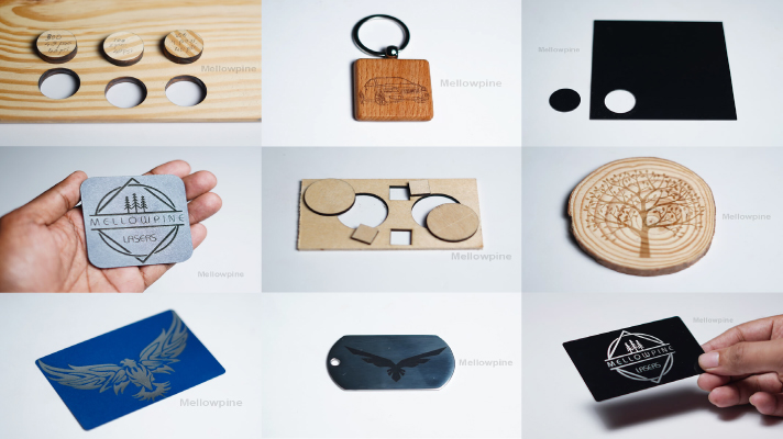 Materials worked of TwoTrees LS2 laser