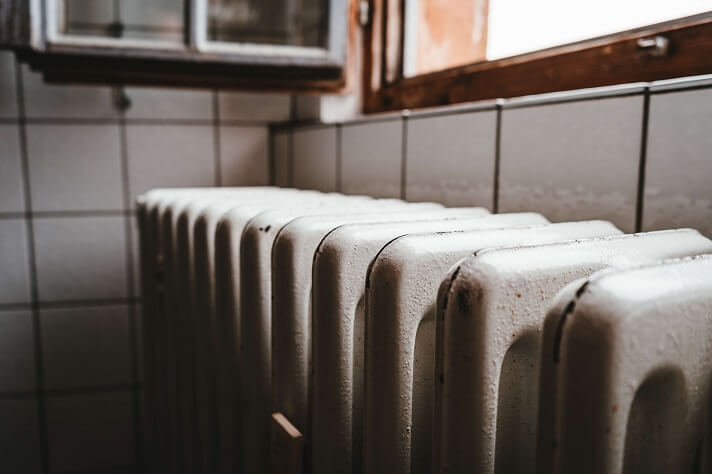 Radiators used in Hydronic Gas heating system