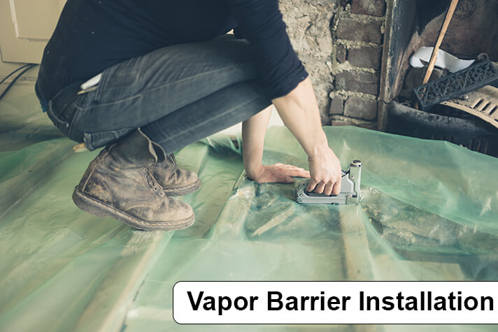 Vapor Barrier Installation