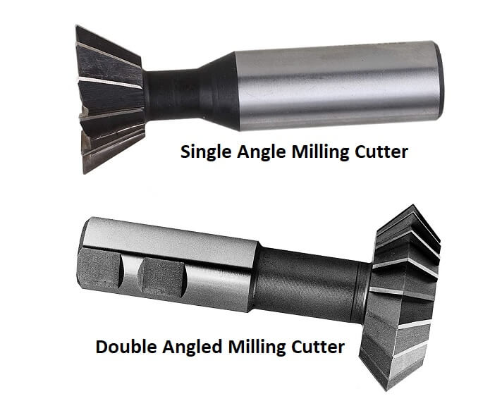 Angled milling cutters