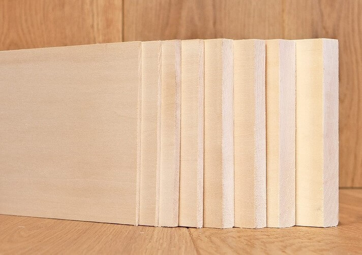 Basswood sheets for scroll saw work
