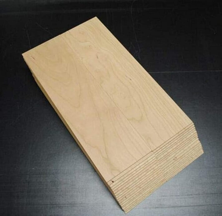 Cherry wood boards for scroll saw cutting
