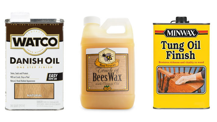 Danish, beeswax, and tung oil