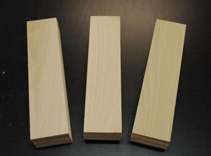 Poplar wood thin boards for scroll saw cutting