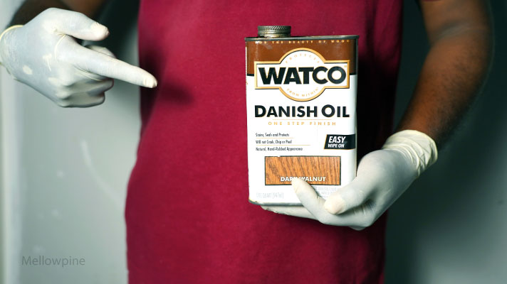 Danish oil on hand